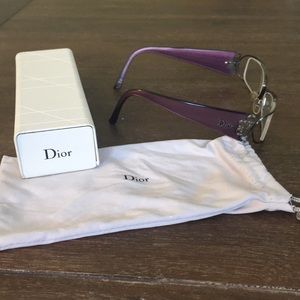Prescription framed Christian Dior glasses